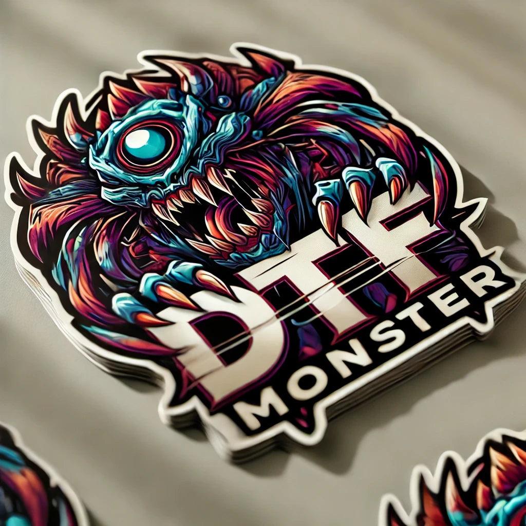 Custom Printed Vinyl Stickers - DTF.Monster