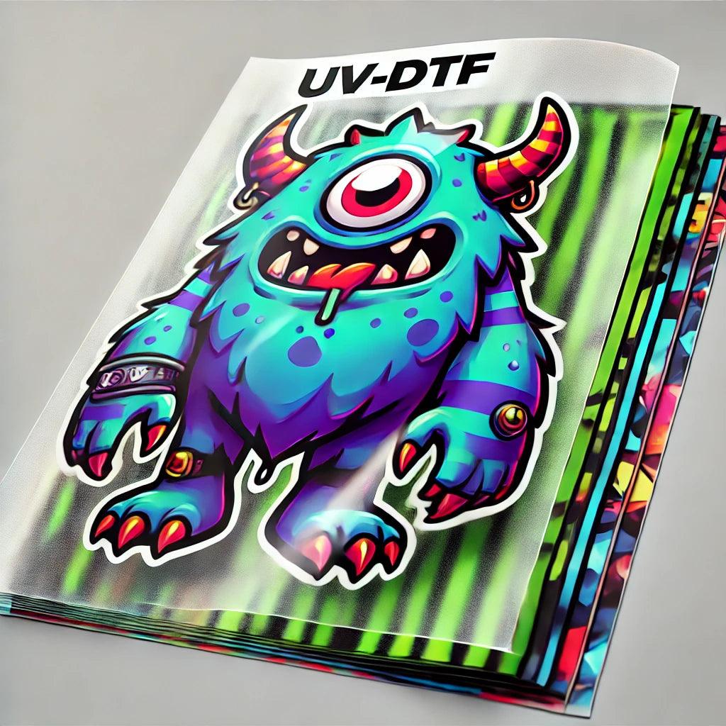 Custom UV-DTF Decals – Durable, Vibrant, and Easy to Apply! – DTF.Monster