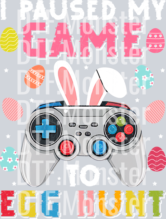 I Paused My Game To Egg Hunt